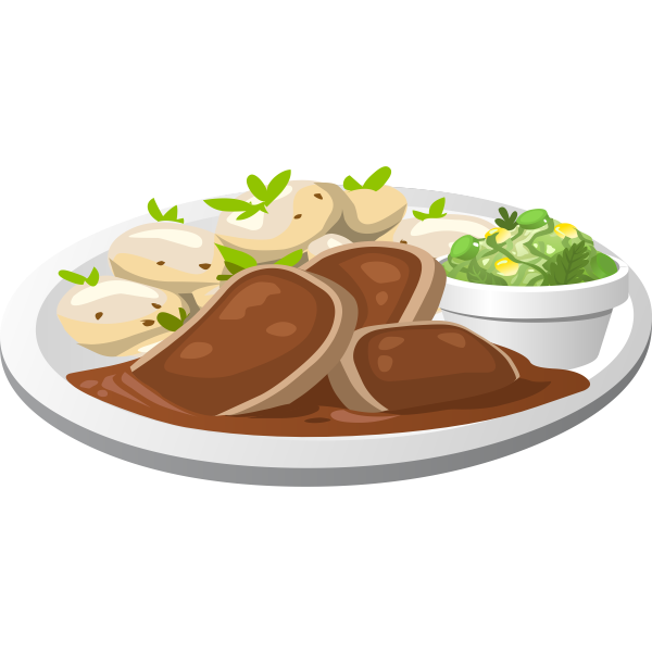 SVG food potians feast