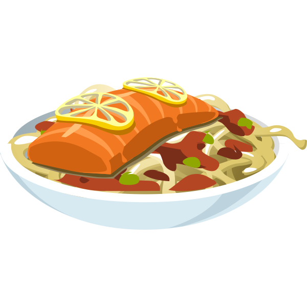 SVG food salmon jaella