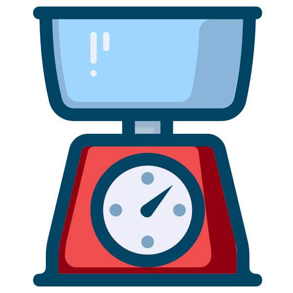 SVG Food scale
