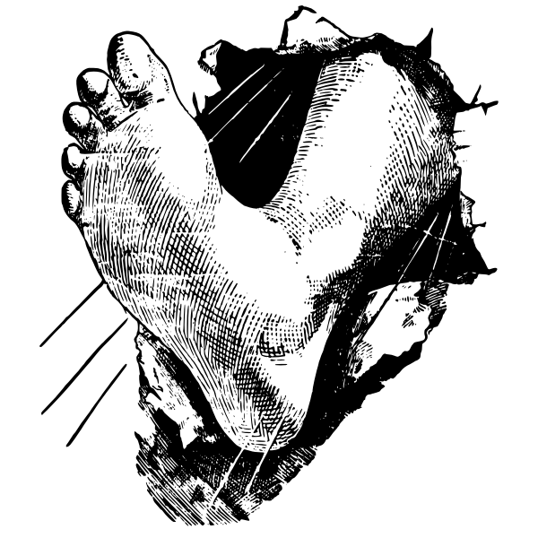 SVG Foot stomp