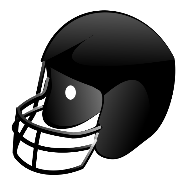 SVG Football Helmet Clip Art