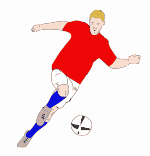 SVG Football player