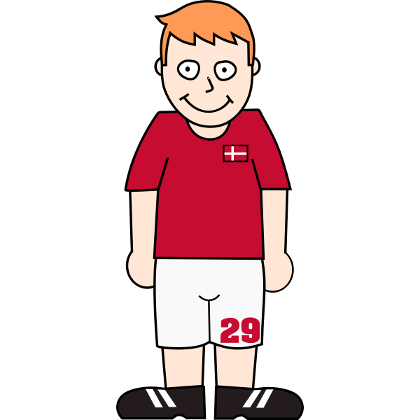 SVG Football player from Denmark
