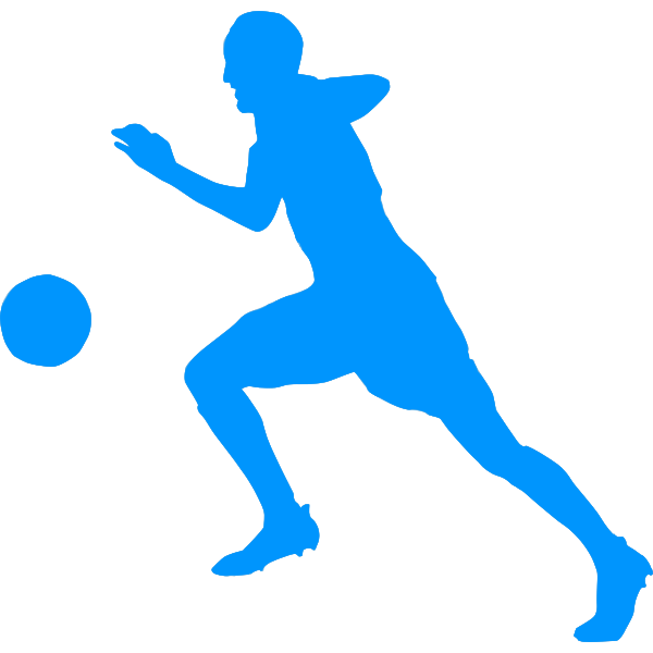 SVG Football player image