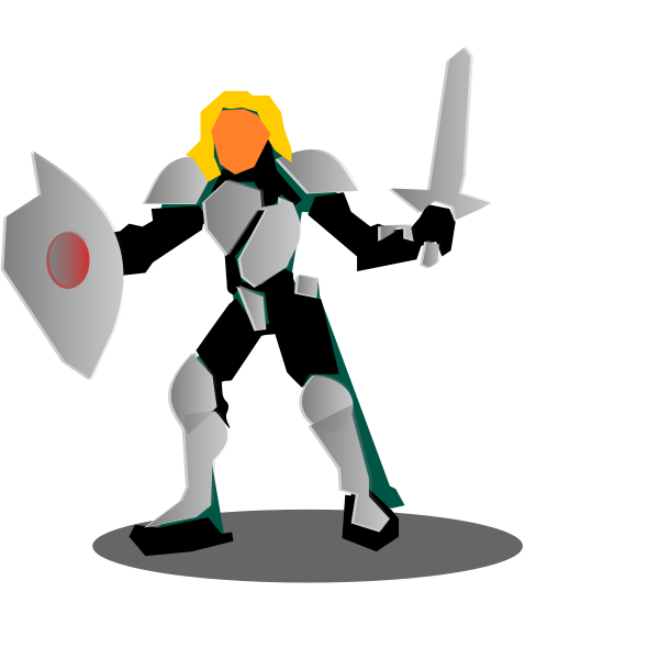 SVG footman