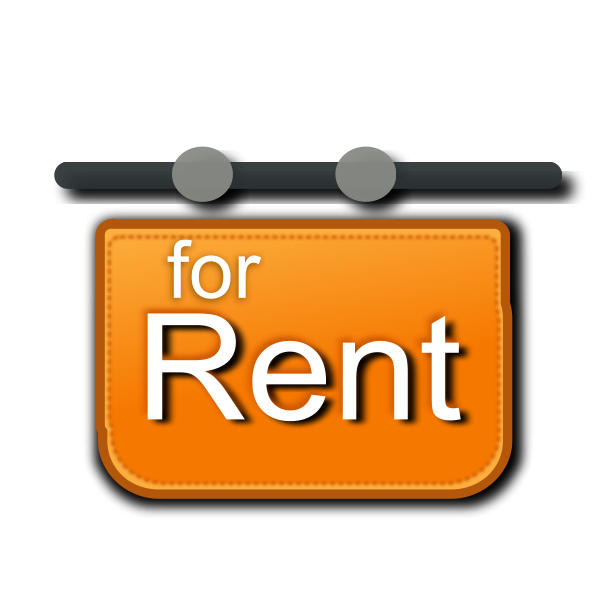 SVG for rent signage