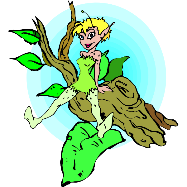 SVG Forest elf