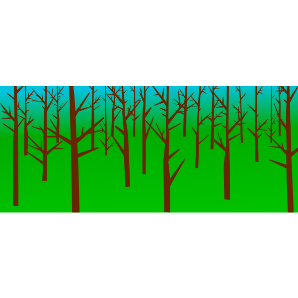 SVG Forest poster