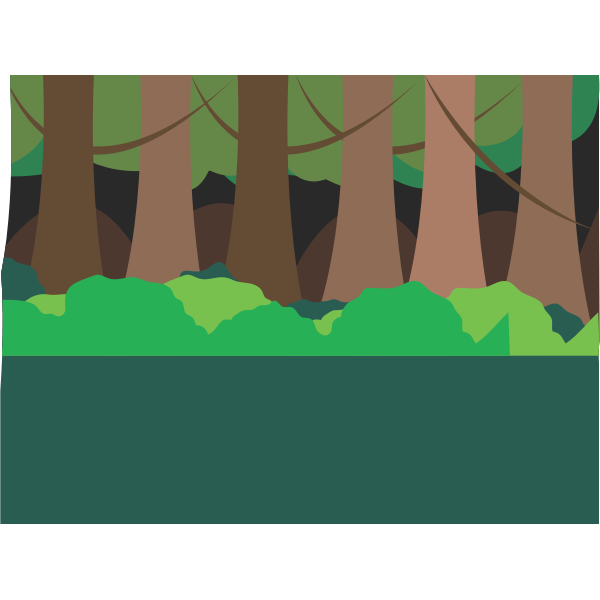 SVG Forest scene