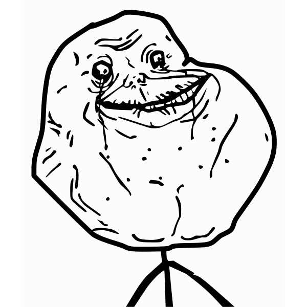 SVG Forever Alone