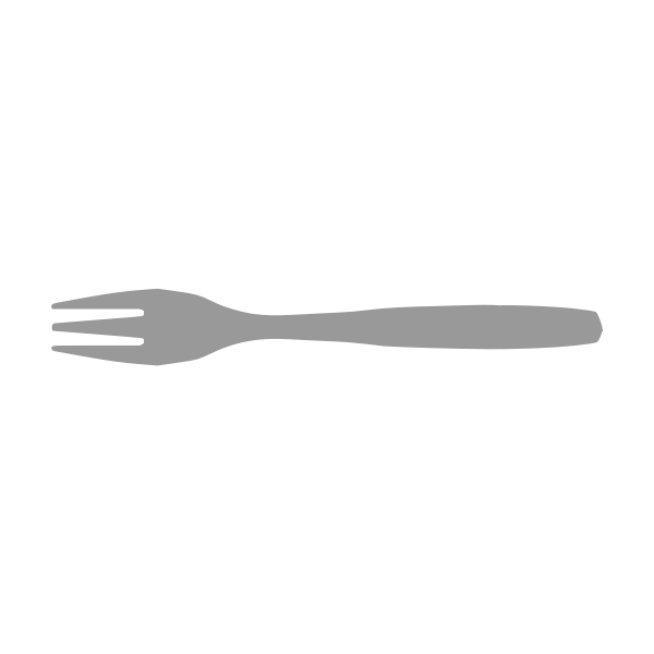 SVG Fork silhouette