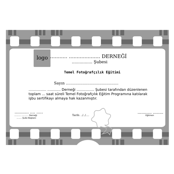 SVG foto kurs belge