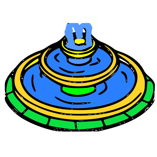 SVG Fountain drawing