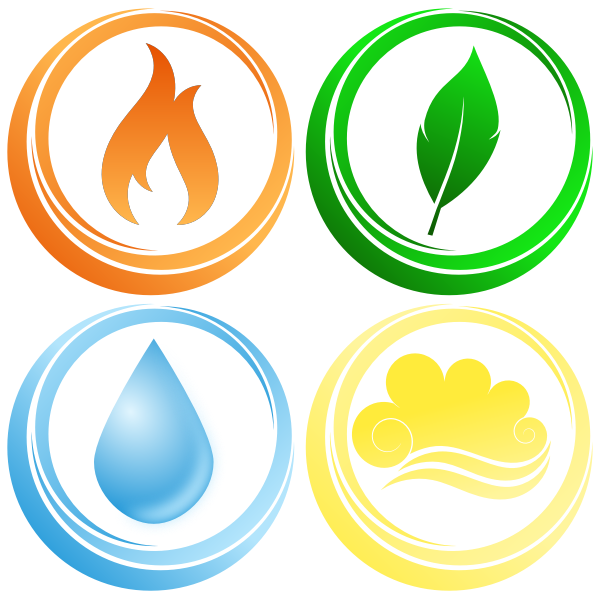 SVG Four elements