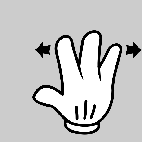 SVG Four fingers
