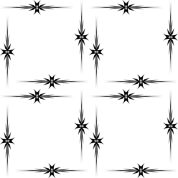 SVG Four minimalystic frames