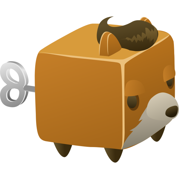 SVG Fox toy