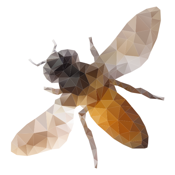 SVG Fractal bee