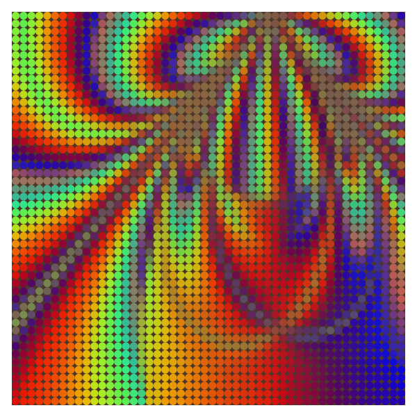 SVG Fractal Dots 5