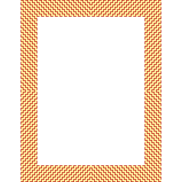 SVG Frame Fabric Pattern