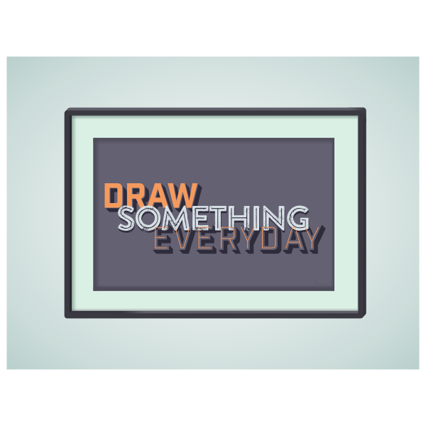 SVG Frame for drawing