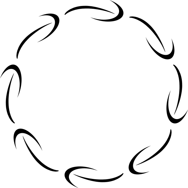 SVG Frame of arrows