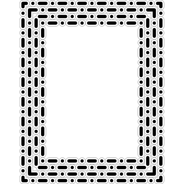 SVG Frame pattern
