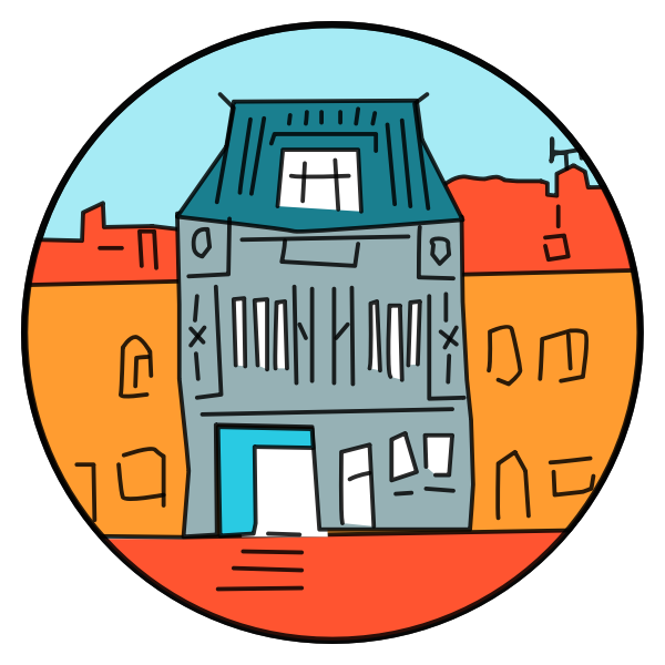 SVG Framed building