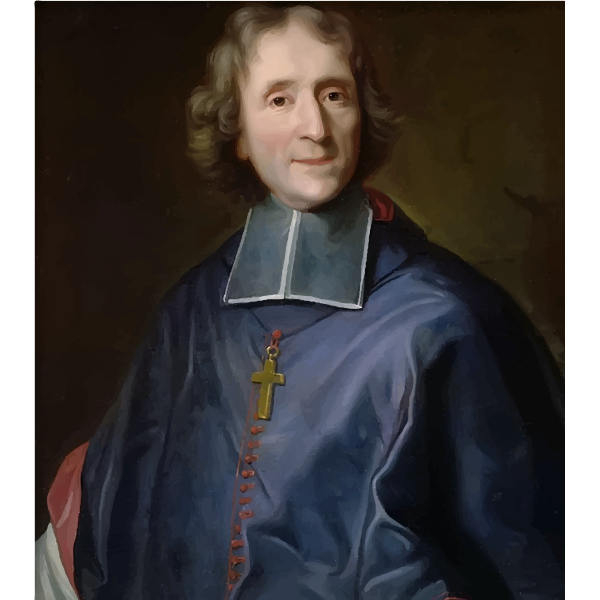SVG Francois de Salignac de la Mothe Fenelon Portrait