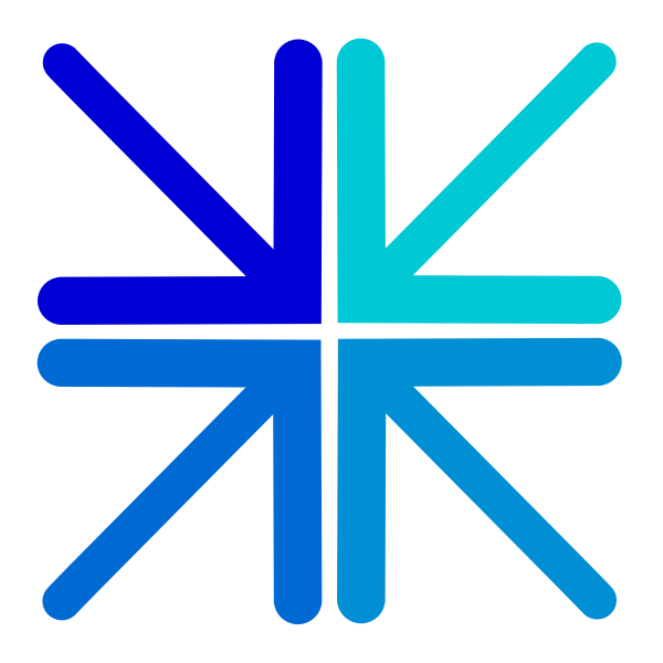 SVG Free Culture Logo Entry Blue