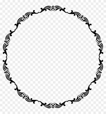 Svg Free Library Circle Chain Clipart - Oval Chain Border