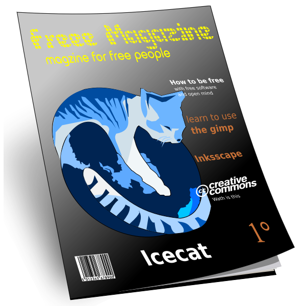 SVG Free magazine 3d