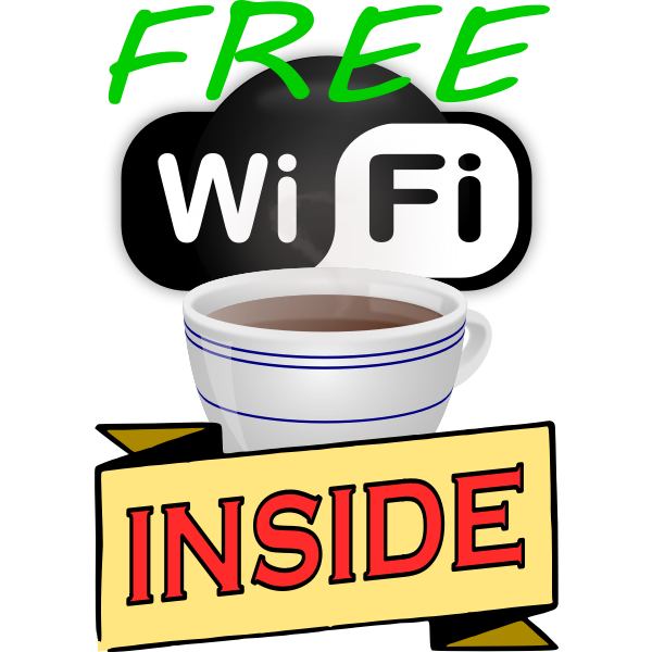SVG Free Wi-Fi sticker