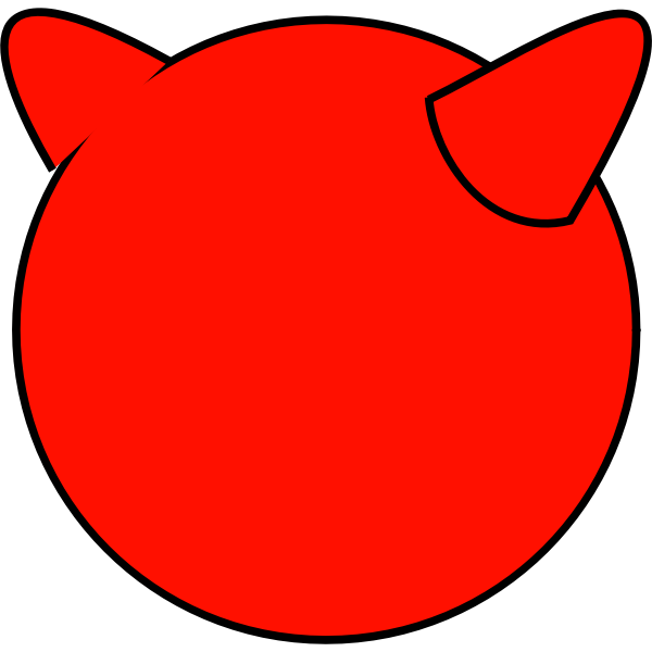 SVG FreeBSD 2D logo