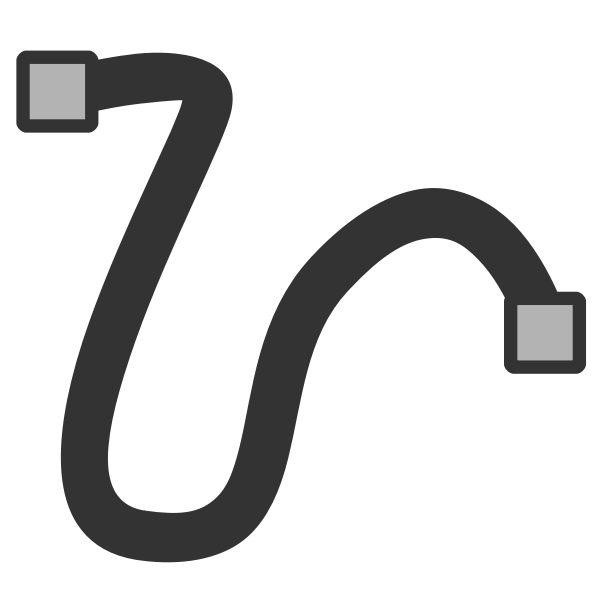 SVG Freehand line icon
