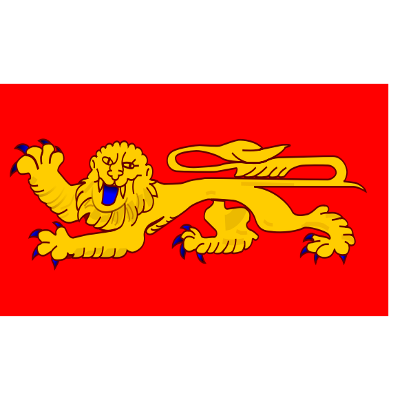 SVG French Aquitaine region lag vector image