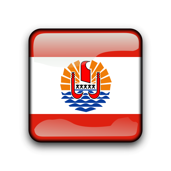 SVG French Polynesia flag vector