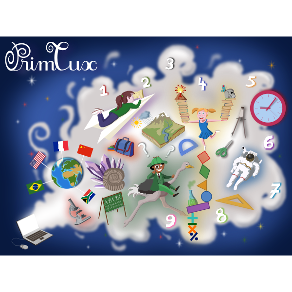 SVG French programe learning wallpaper