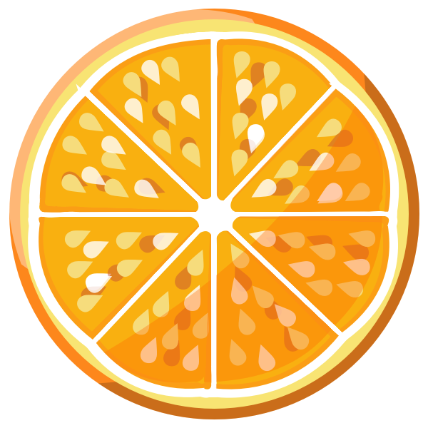 SVG Fresh orange