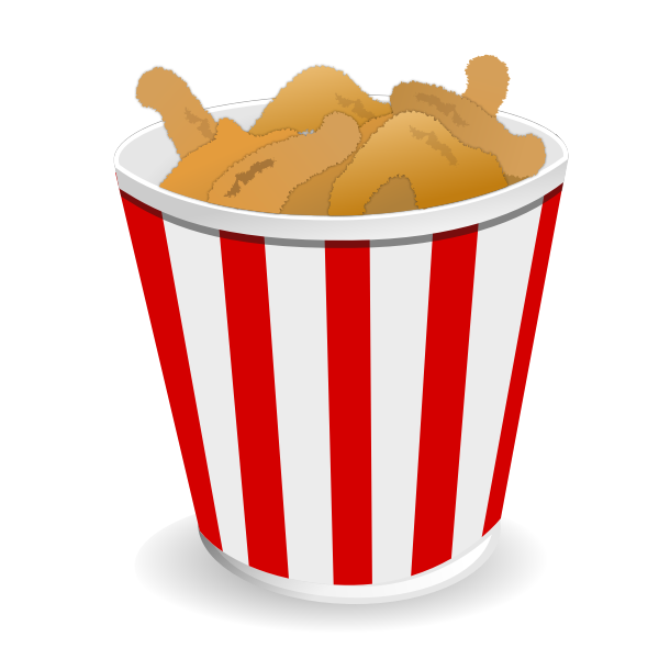 SVG Fried chicken