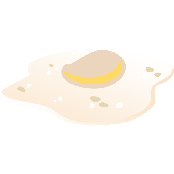 SVG Fried egg