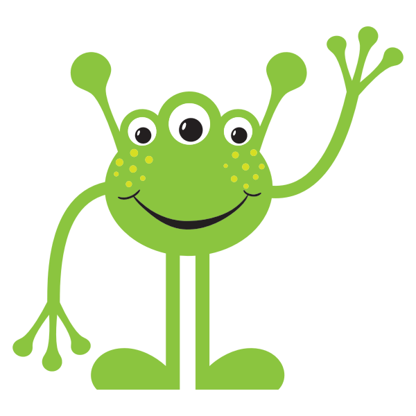 SVG Friendly alien