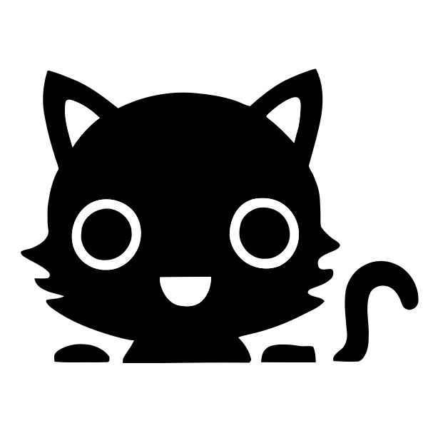 SVG Friendly kitten icon