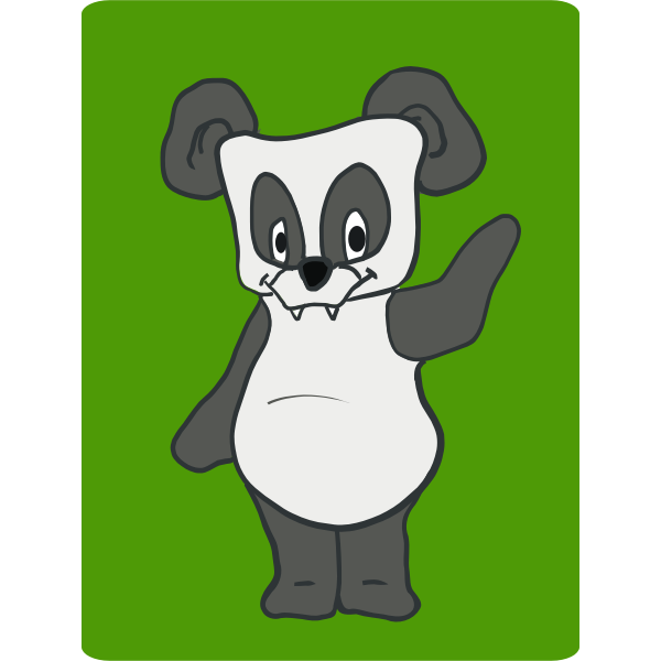 SVG Friendly Panda