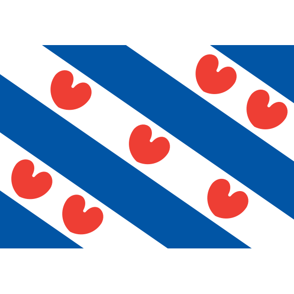 SVG Frisian flag