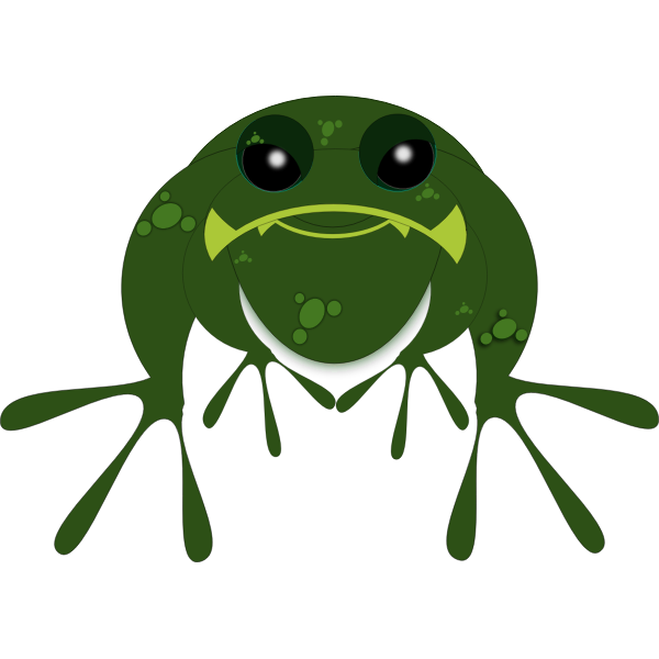 SVG frog
