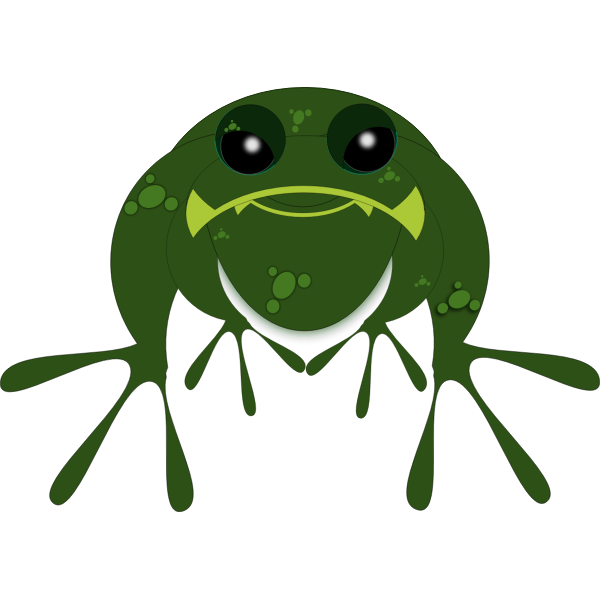 SVG frog