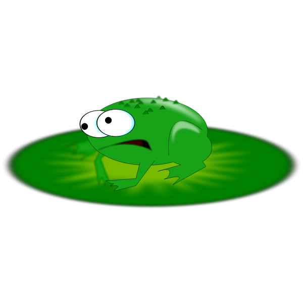 SVG frog