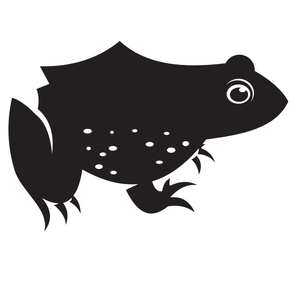 SVG Frog silhouette-1579115882