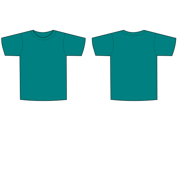 SVG Front and back shirt
